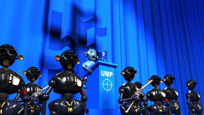 Discour raciste d'un meeting UMP